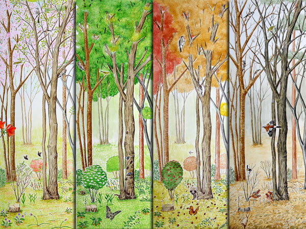 当《黄 帝 内 经》遇上《卡农》之《四气调神歌》